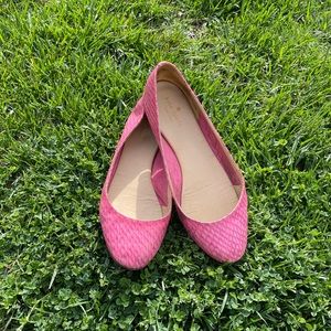 Kate Spade Pink Ballet Flats Size 8.5